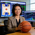 篮球数据专家李娜女士肖像